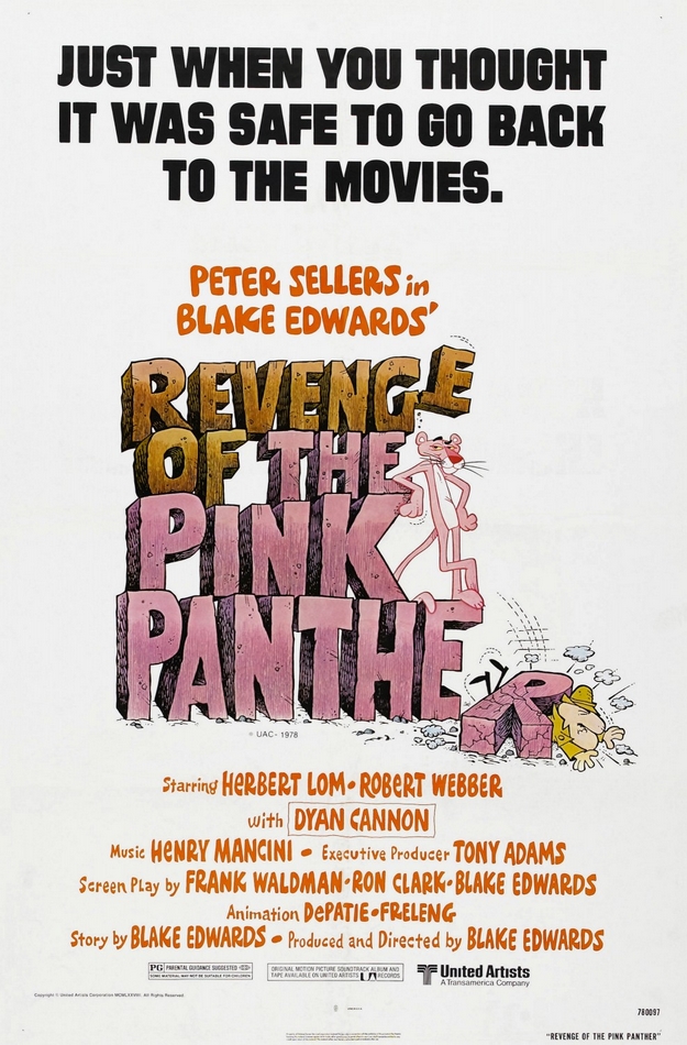 La malédiction de la panthère rose - affiche