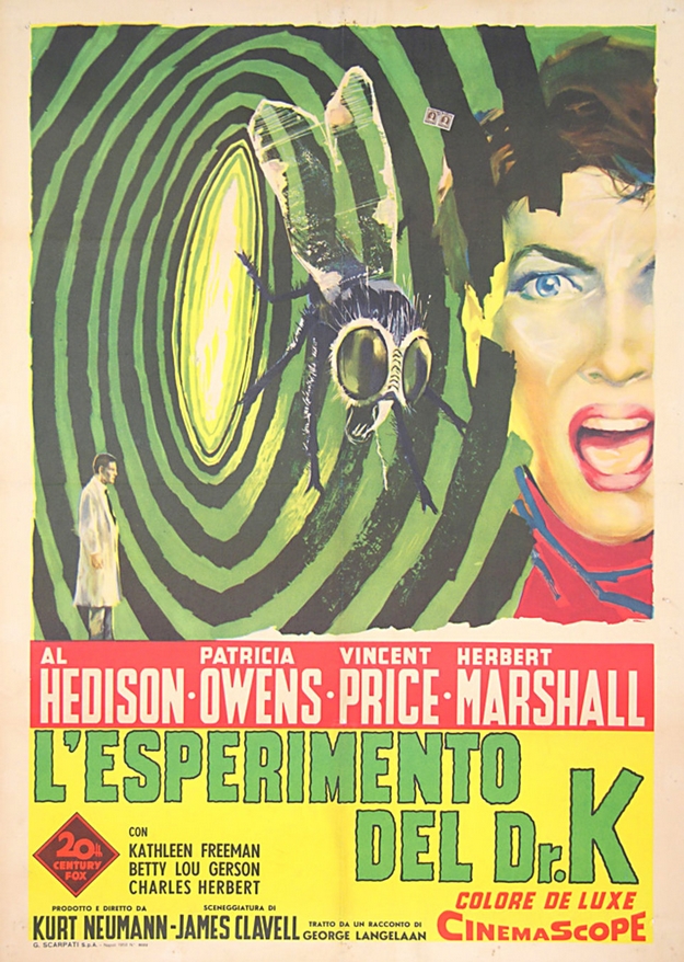 La mouche noire - affiche italienne