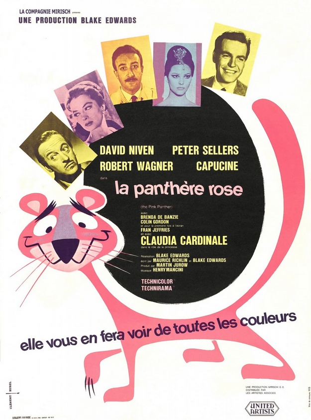 La panthère rose - affiche française