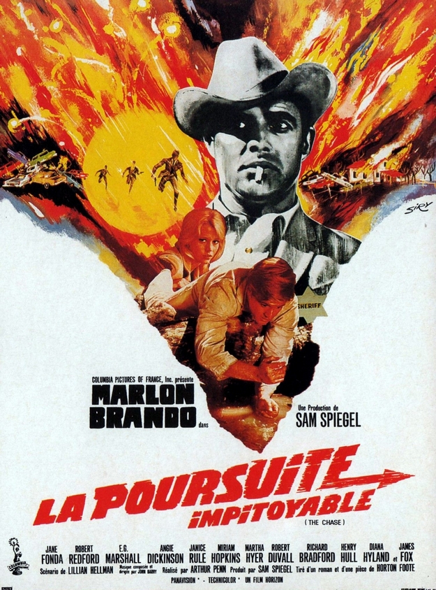 La poursuite impitoyable - affiche française