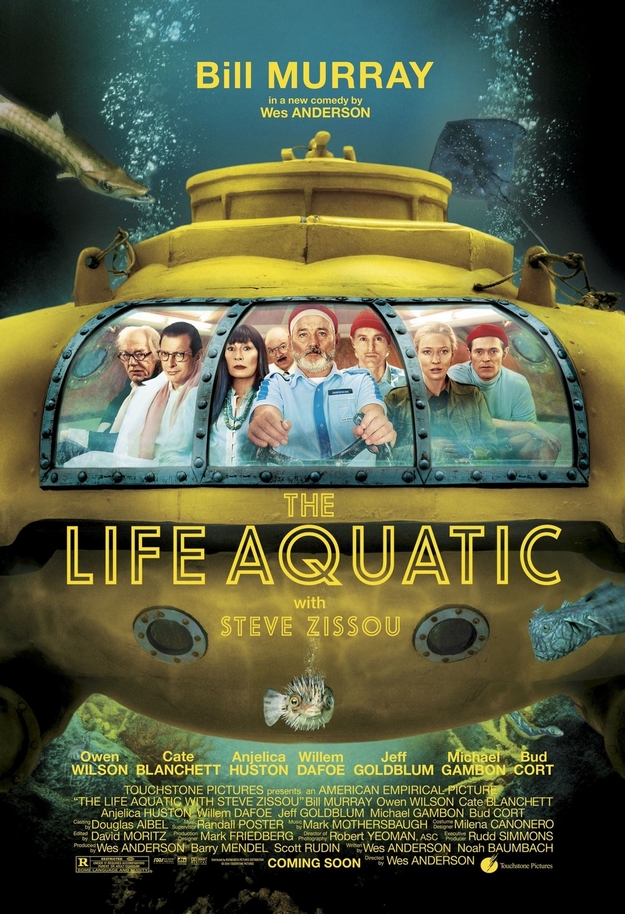 La vie aquatique - affiche