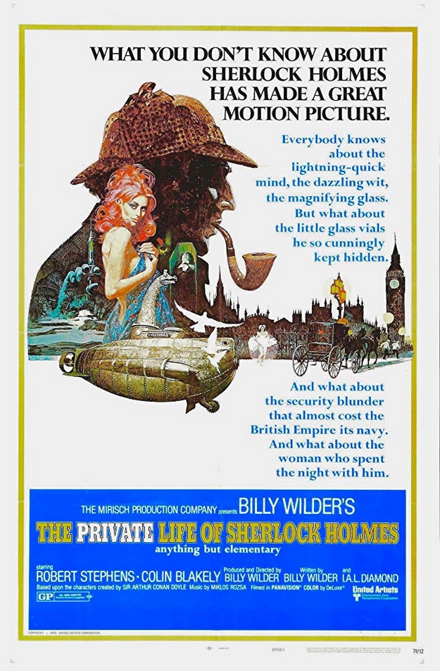 La vie privée de Sherlock Holmes - affiche