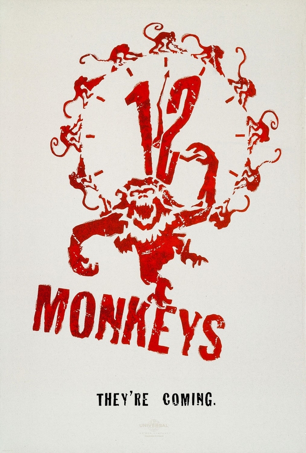 armée des 12 singes - affiche