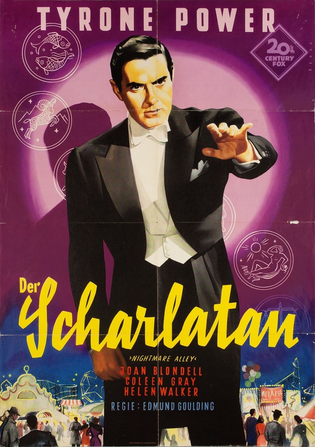 Le Charlatan - affiche allemande