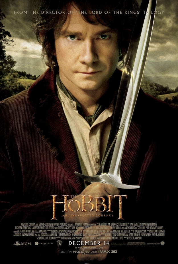 Le Hobbit un voyage inattendu - affiche