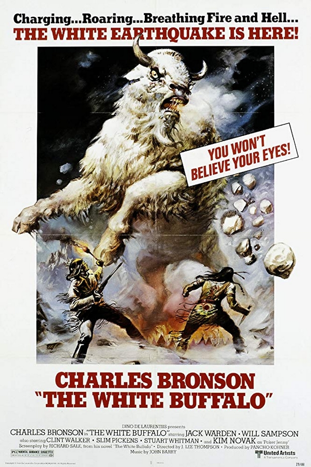 Le bison blanc - affiche