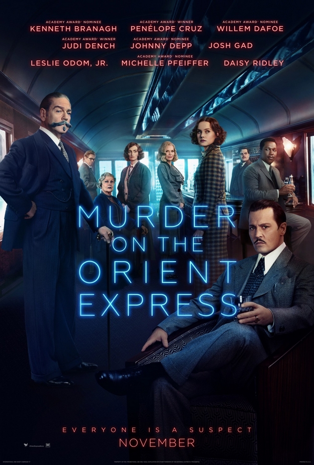 Le crime de l'Orient-Express 2017 - affiche