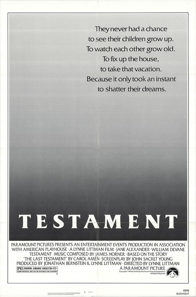 Le dernier testament - affiche