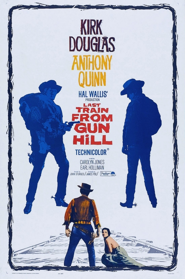 Le dernier train de Gun Hill - affiche