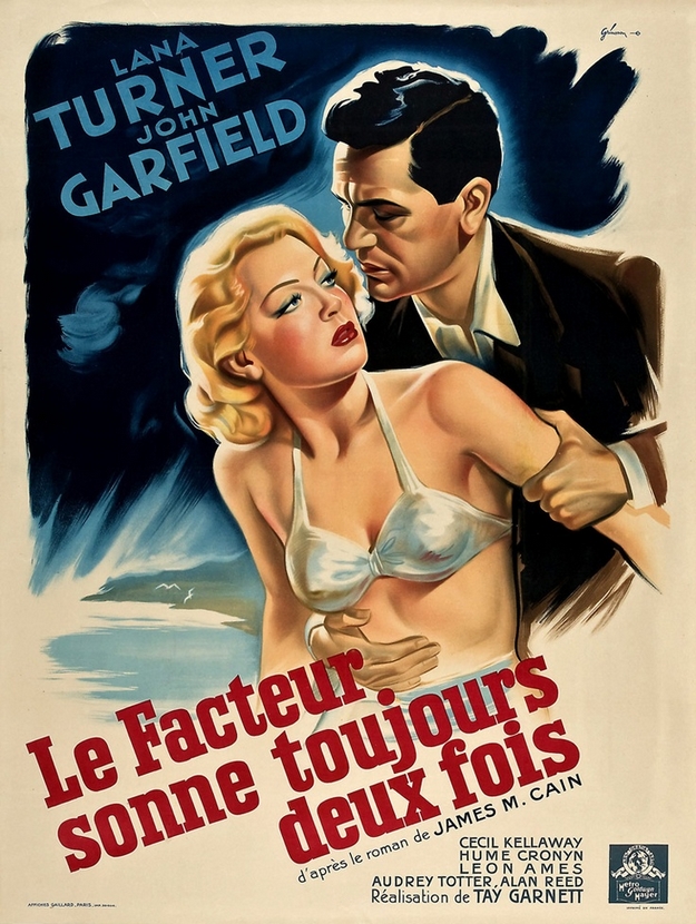 Le facteur sonne toujours deux fois - affiche française