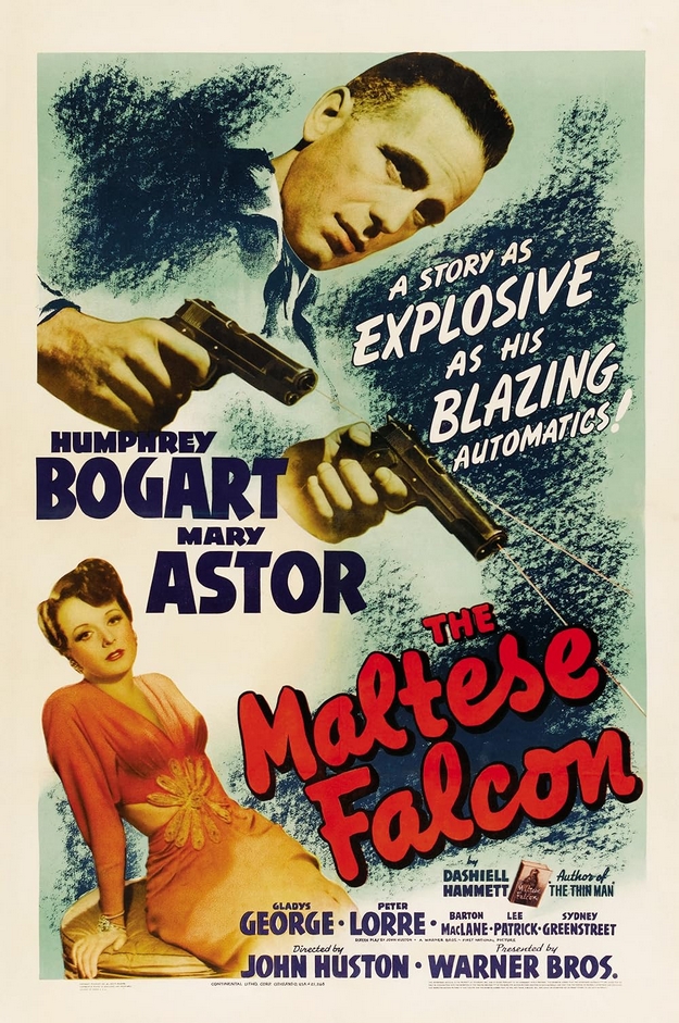 Le faucon maltais - affiche