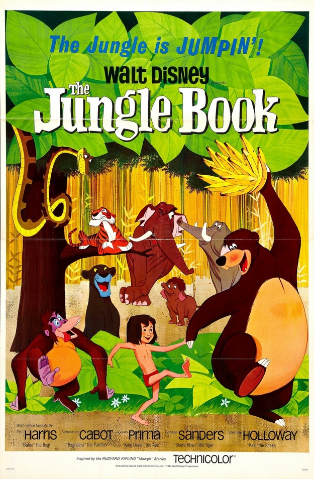 Le livre de la jungle - affiche