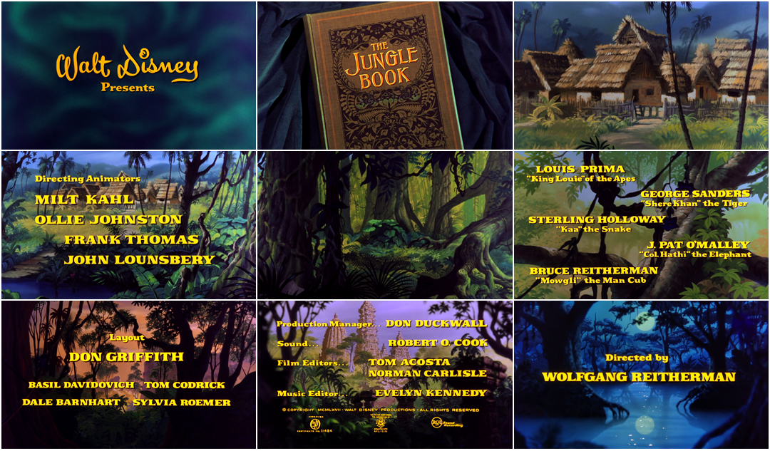 Le Livre de la Jungle - Critique du Film d'Animation Disney de 1967