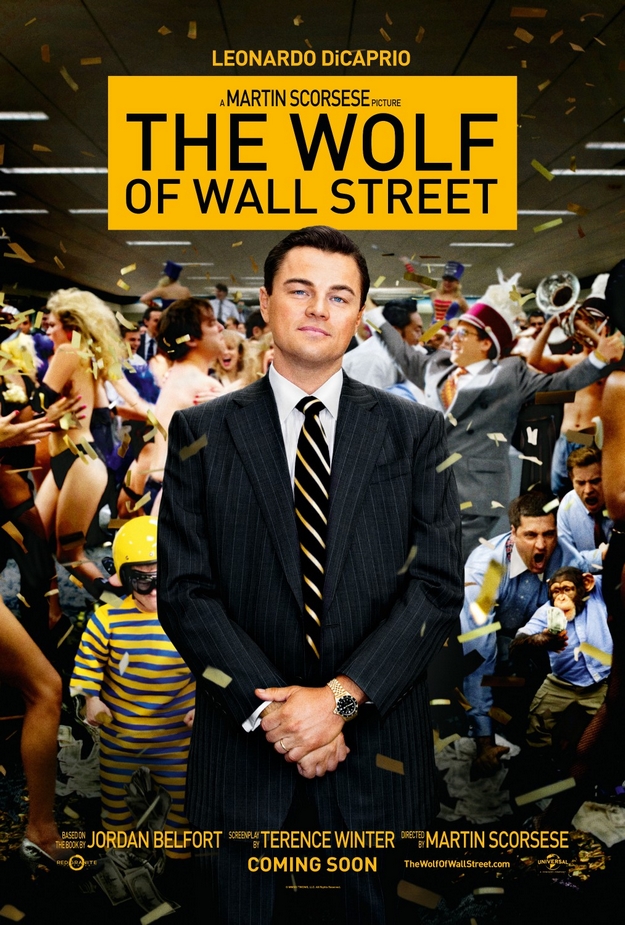 Le loup de Wall Street - affiche