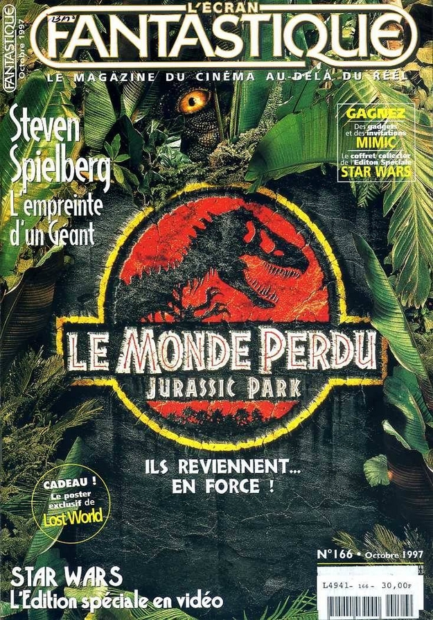 Le monde perdu Jurassic Park - L'Écran Fantastique