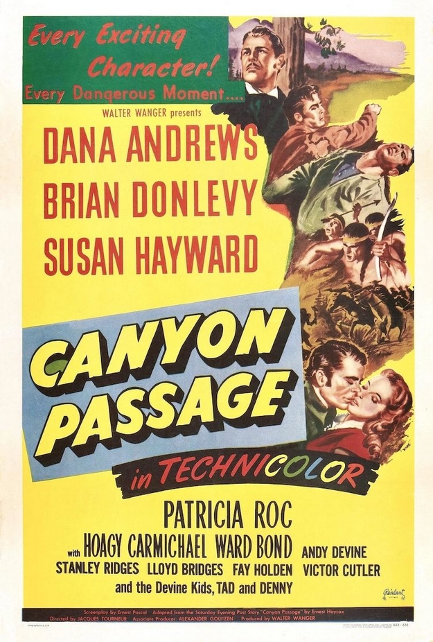 Le passage du canyon - affiche