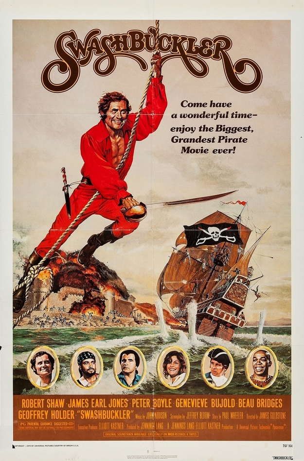 Le pirate des Caraïbes - affiche