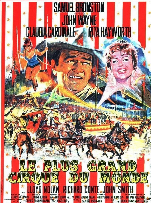 Le plus grand cirque du monde - affiche française