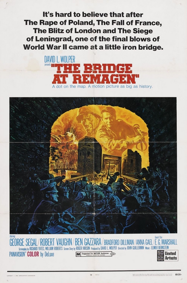 Le pont de Remagen - affiche