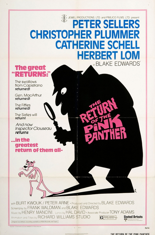 Le retour de la panthère rose - affiche