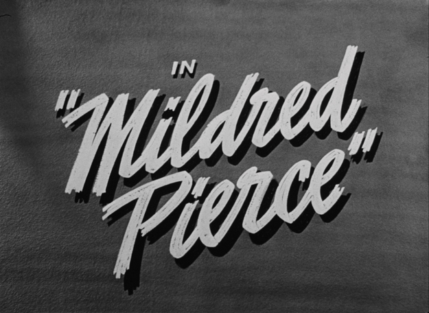 Le roman de Mildred Pierce - générique