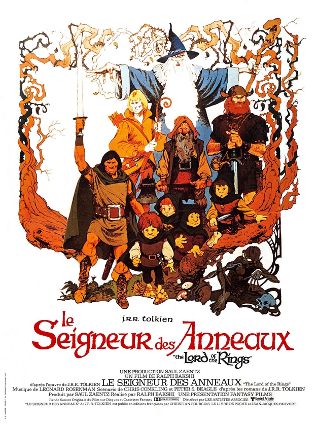 Le seigneur des anneaux - affiche française