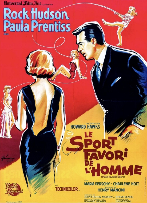 Le sport favori de l'homme - affiche française