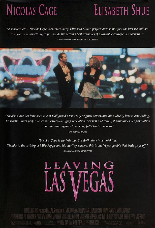 Leaving Las Vegas - affiche