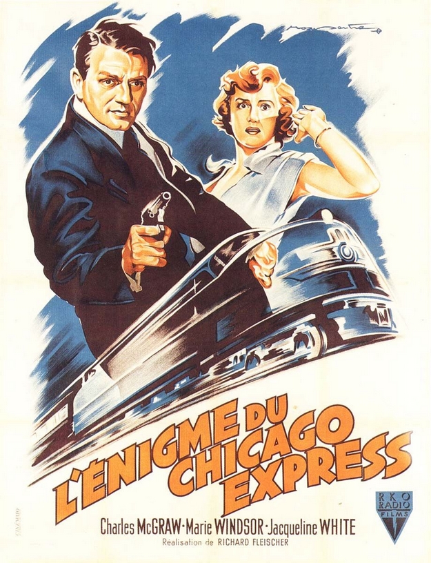 énigme du Chicago Express - affiche française