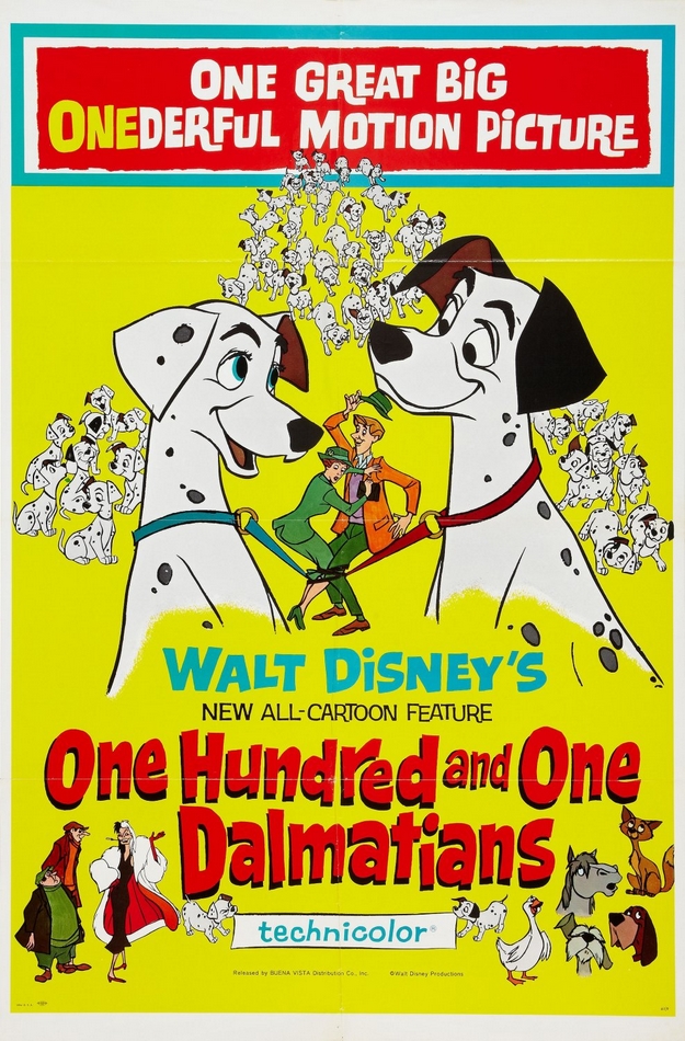 Les 101 dalmatiens - affiche