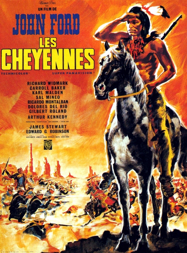 Les Cheyennes - affiche française
