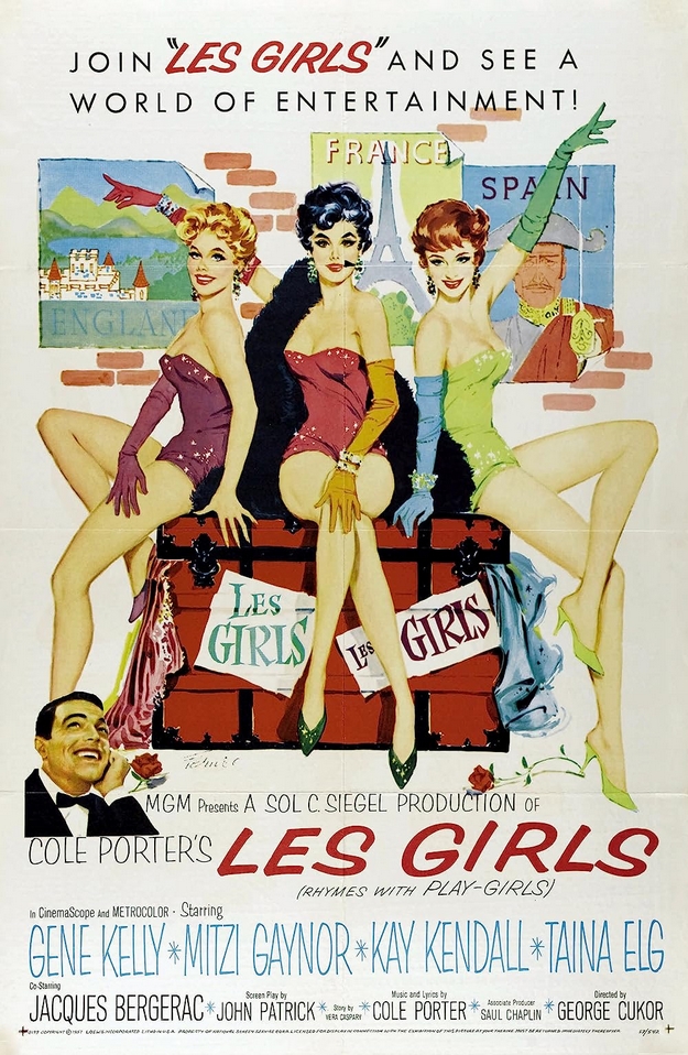 Les Girls - affiche