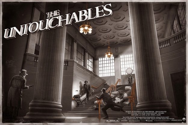 Les Incorruptibles - affiche alternative