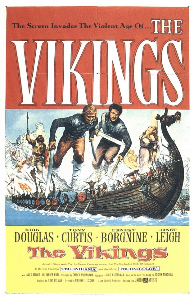 Les Vikings - affiche