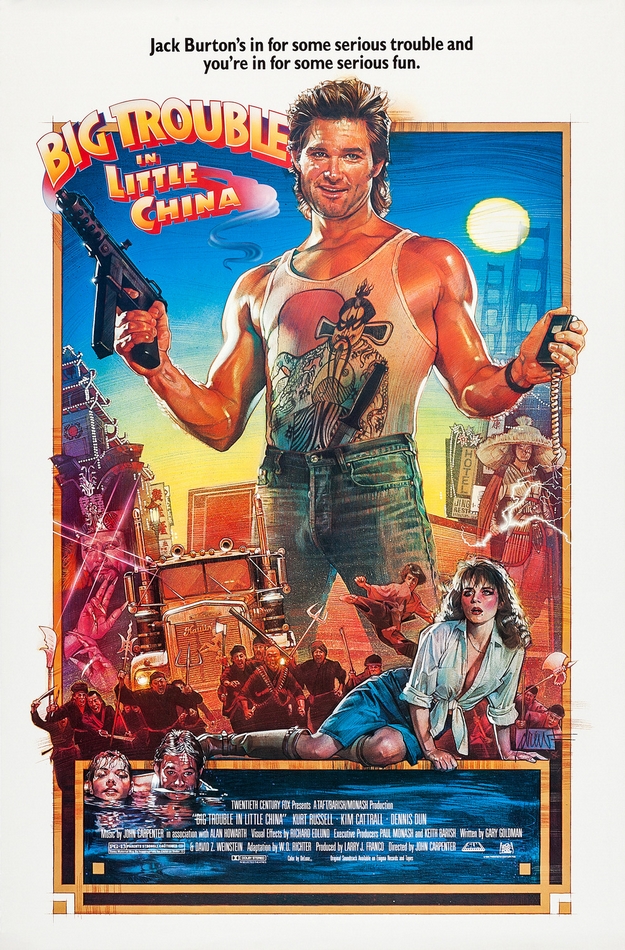 Les aventures de Jack Burton dans les griffes du mandarin - affiche