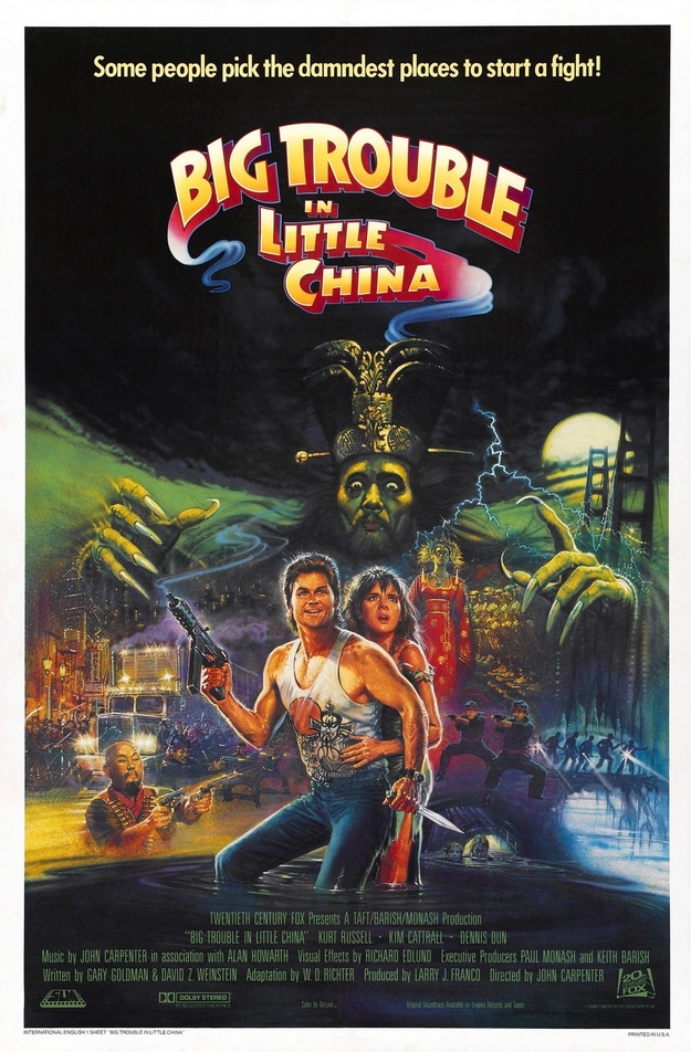 Les aventures de Jack Burton dans les griffes du mandarin - affiche