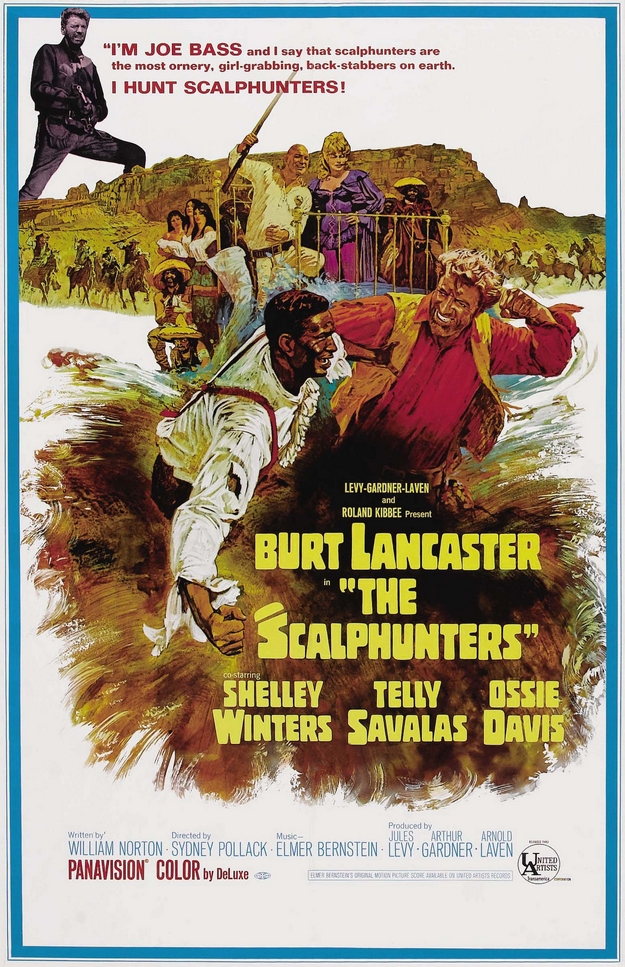 Les chasseurs de scalps - affiche