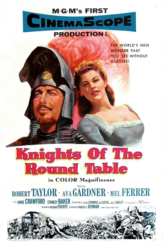Les chevaliers de la Table ronde - affiche