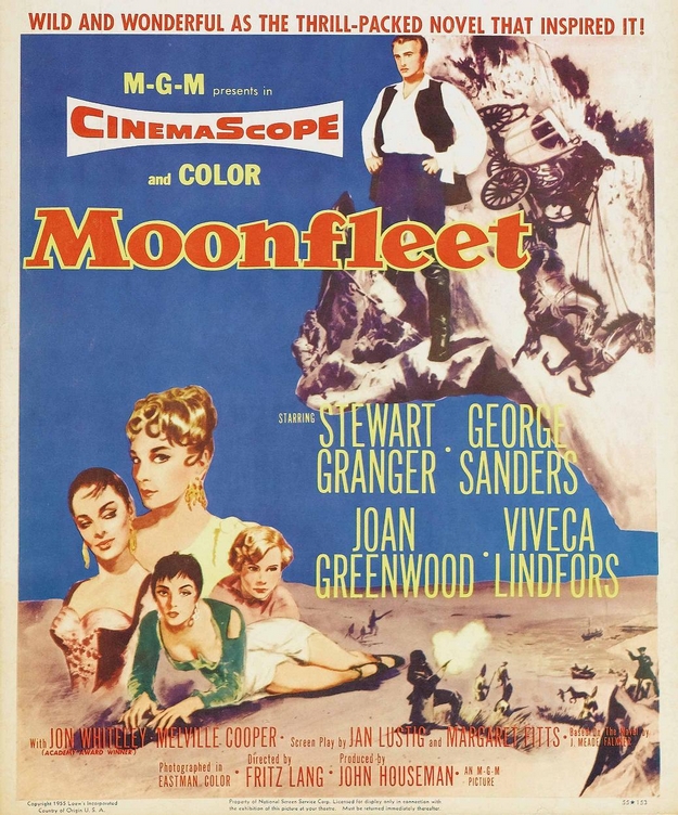 Les contrebandiers de Moonfleet - affiche