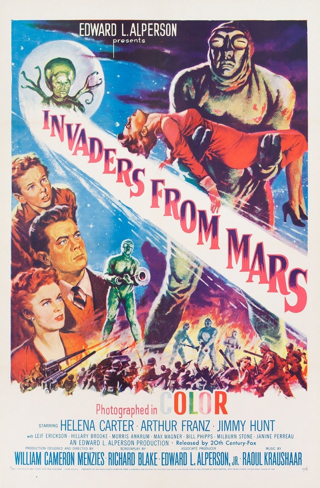 Les envahisseurs de la planète rouge - affiche