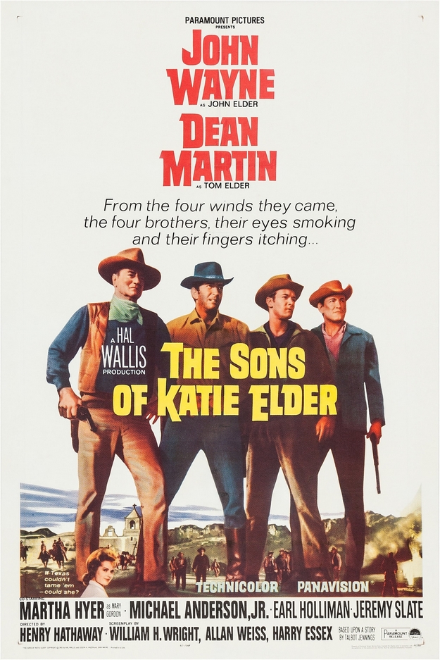 Les quatre fils de Katie Elder - affiche