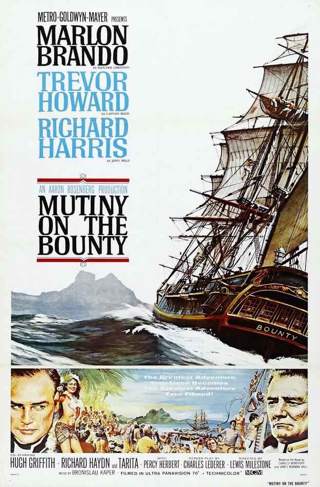 Les révoltés du Bounty - affiche