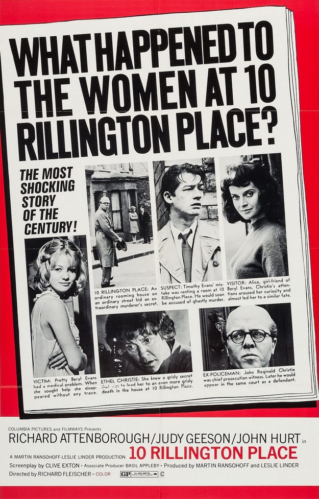 étrangleur de la place Rillington - affiche