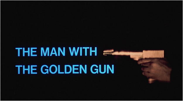 homme au pistolet d'or - générique
