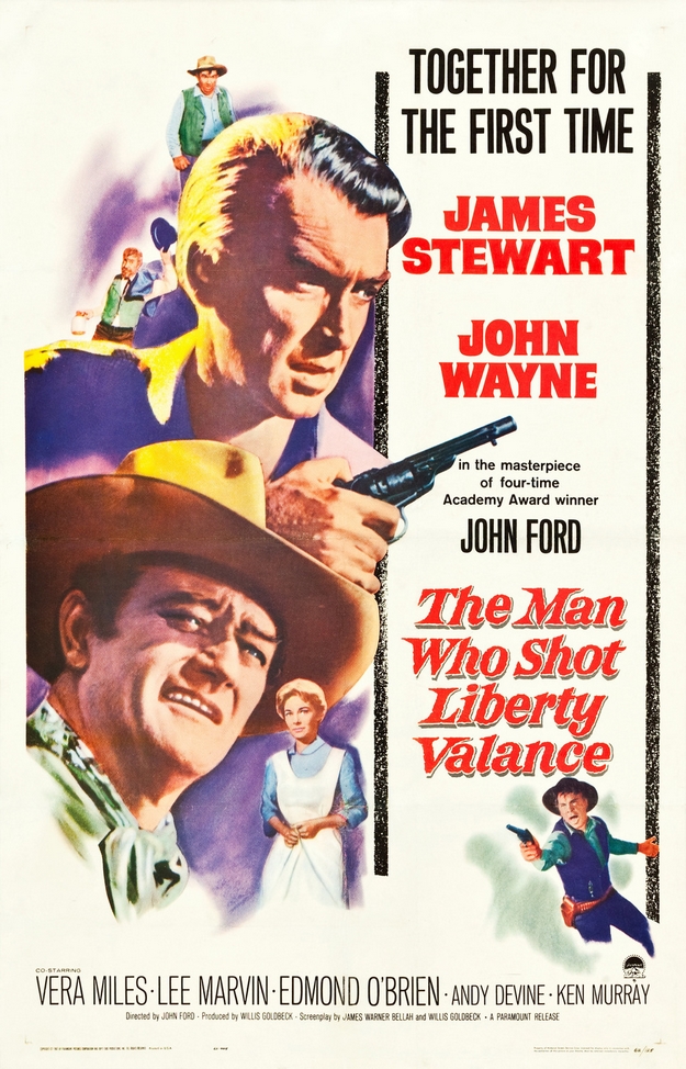 homme qui tua Liberty Valance - affiche