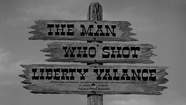 homme qui tua Liberty Valance - générique