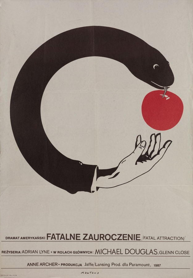 Liaison fatale - affiche polonaise