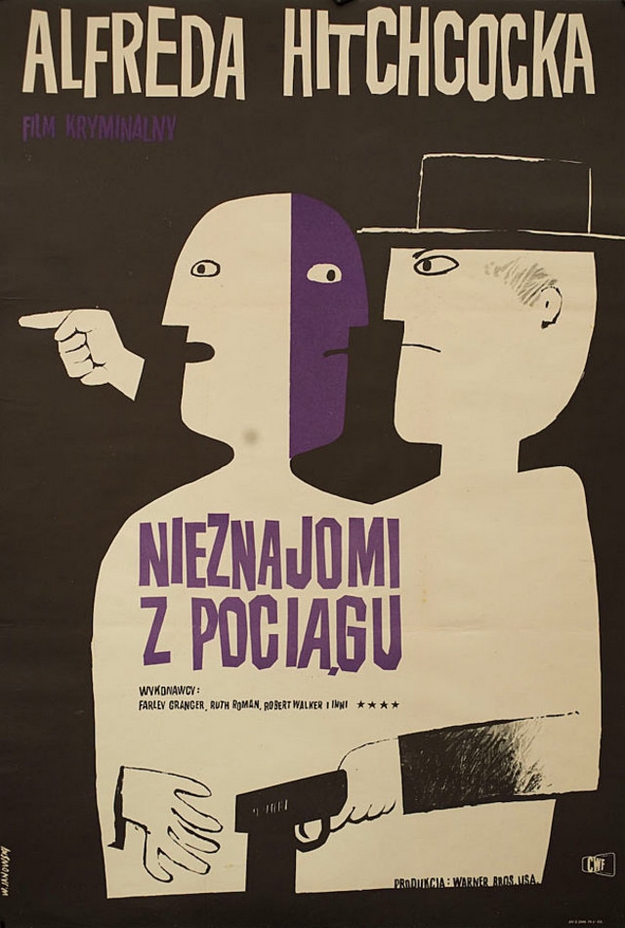 inconnu du Nord-Express - affiche polonaise