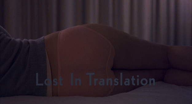 Lost in Translation - générique