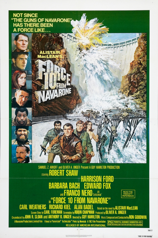 ouragan vient de Navarone - affiche